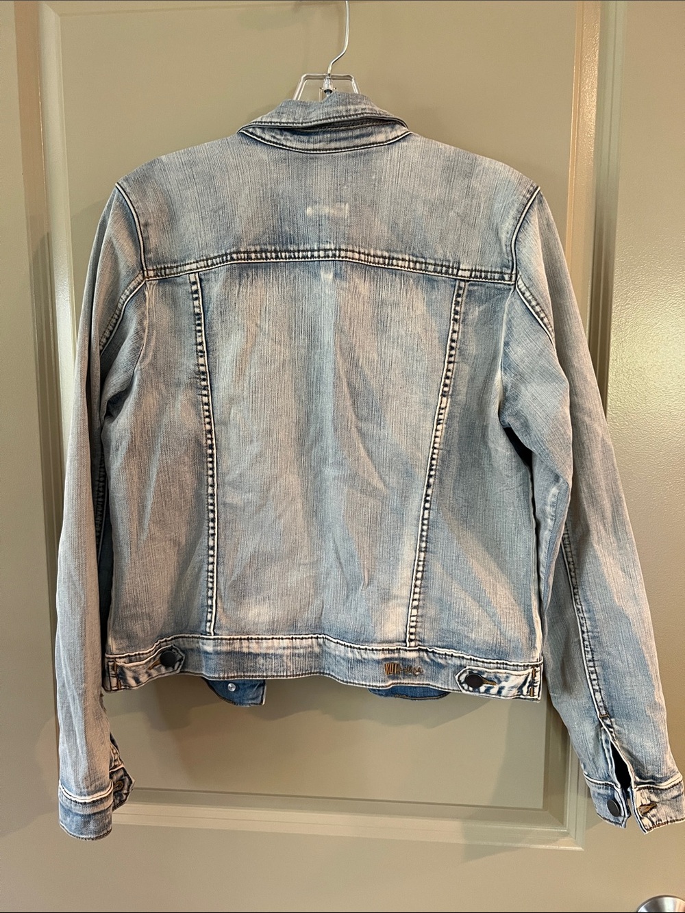Kut from the Kloth Blue Denim Shirt Jacket - Picture 3 of 7
